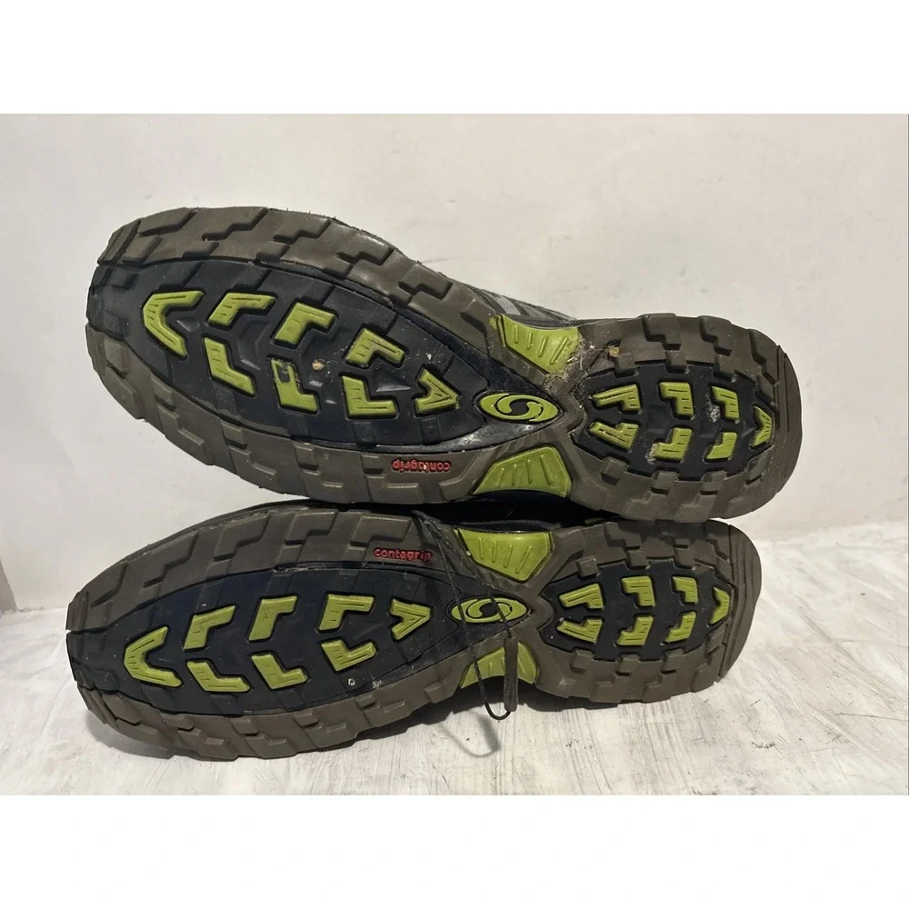 Salomon XA Pro 3D Ultra Goretex Trail Hiking Shoes Mens 11 Green 108756